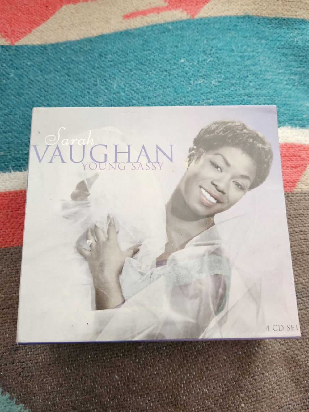 Sarah Vaughan Young Sassy 4 CD Set Box New Sealed